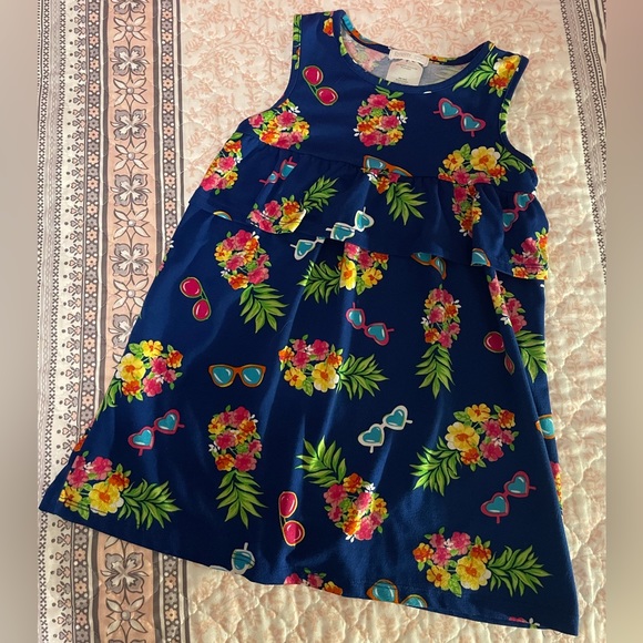 Forever Me Yummy Floral Toddler Dress-Size 4-Excellent condition - Picture 4 of 7